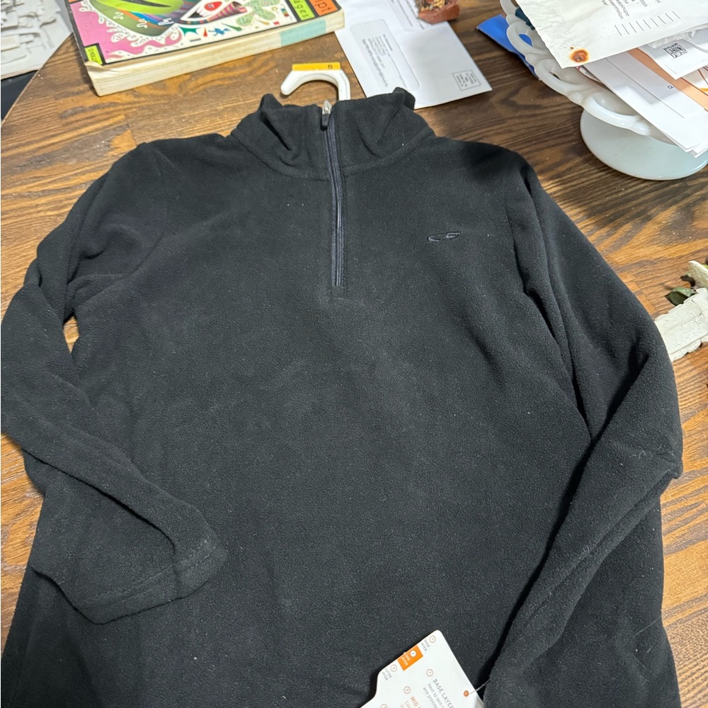 Champion Black Kids Pullover